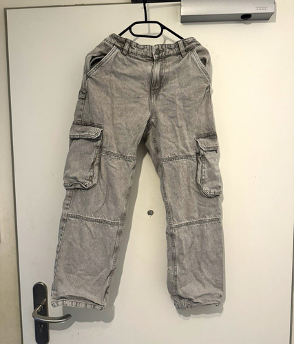 Jungen cargo jeans grau - cargo-jeans, gr