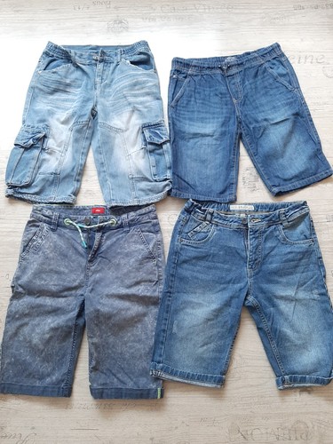 4tlg jungen jeansshorts - 4tlg,